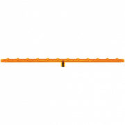 12 LED 12" Ultra Slim Light Bar Only (Turn Signal) - Amber LED/Amber Lens (Bulk)