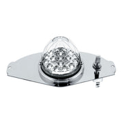 304 SS Above Door Dome Light Kit W/ 17 LED Double Fury Watermelon For 2008-2017 FL Cascadia-Red & White LED
