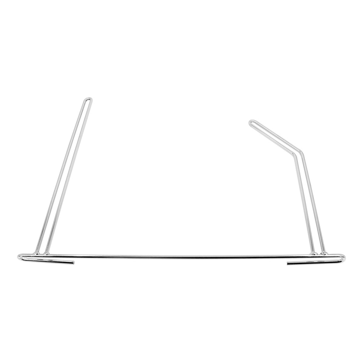 24" Chrome Angled Anti-Sail Bracket - Left Only