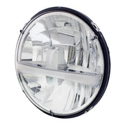 ULTRALIT - High Power LED 7" Headlight With Turn Signal & Amber Position Light Bar