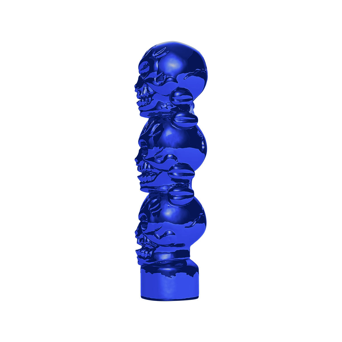 1/2"-13 Thread-On 3 Skull Candy Color Shift Knob-Indigo Blue