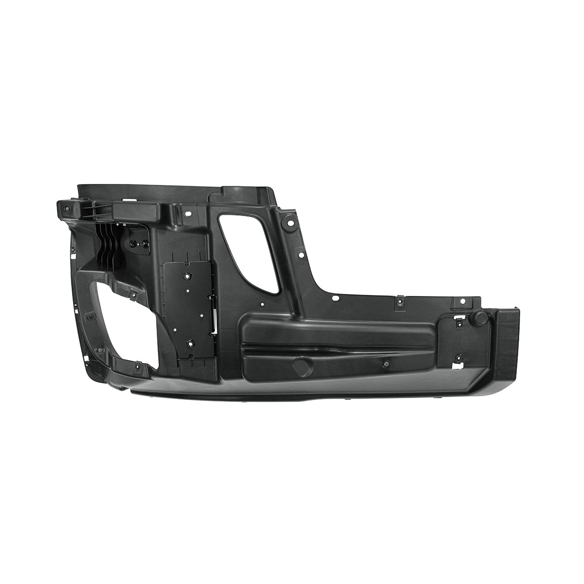 Bumper Reinforcement With Fog Light & Wheel Aero Trim Holes For 2018-2024 Freightliner Cascadia - Passenger