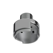 M30X3.5 Thread-On Gearshift Knob Chrome Mounting Adapter For Eaton Fuller Style 13/15/18 Speed - Vertical (Bulk)