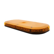 42 High Power LED Micro Warning Light Bar With Amber Lens - Magnet Mount