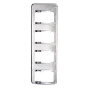 Chrome 4-Rocker Switch Cover For Peterbilt 579 (2012-2019) & 567 (2014-2019)- 4 Switches