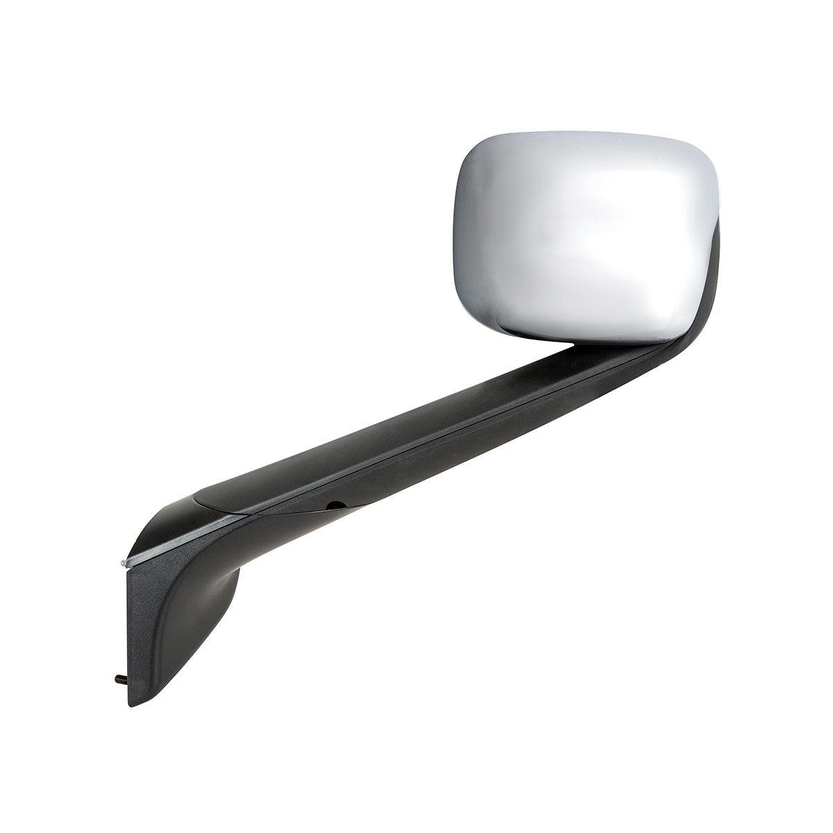 Chrome Hood Mirror With Heated Lens For 2018-2025 Freightliner Cascadia - Driver