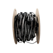 200 Count 2-Prong Male Bullet Plugs 16G Wire Harness Roll - 100' W/6" Lead Between Plugs