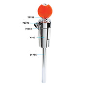 Number 5 Pool Ball Gearshift Knob For 13/15/18 Speed Eaton Style Shifters