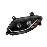 Black LED 86 Headlight For 2018-2025 International LT Truck - Driver