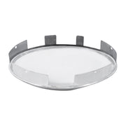 Universal Stainless Steel Dome Front Hubcap - 1" Lip
