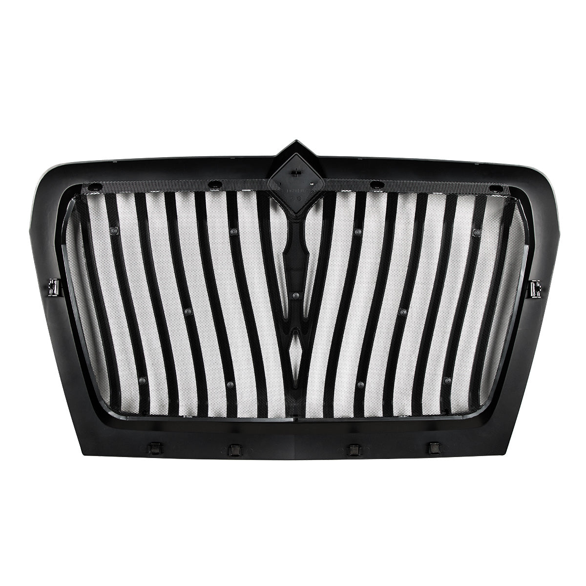Black Curved Style Grille With Bug Screen For 2018-2025 International LT