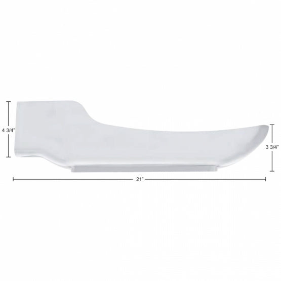 Sequential 14 Amber LED Front Fender Cover For Peterbilt 388 (2008-2015) & 389 (2008-2023)-Amber Lens - Driver