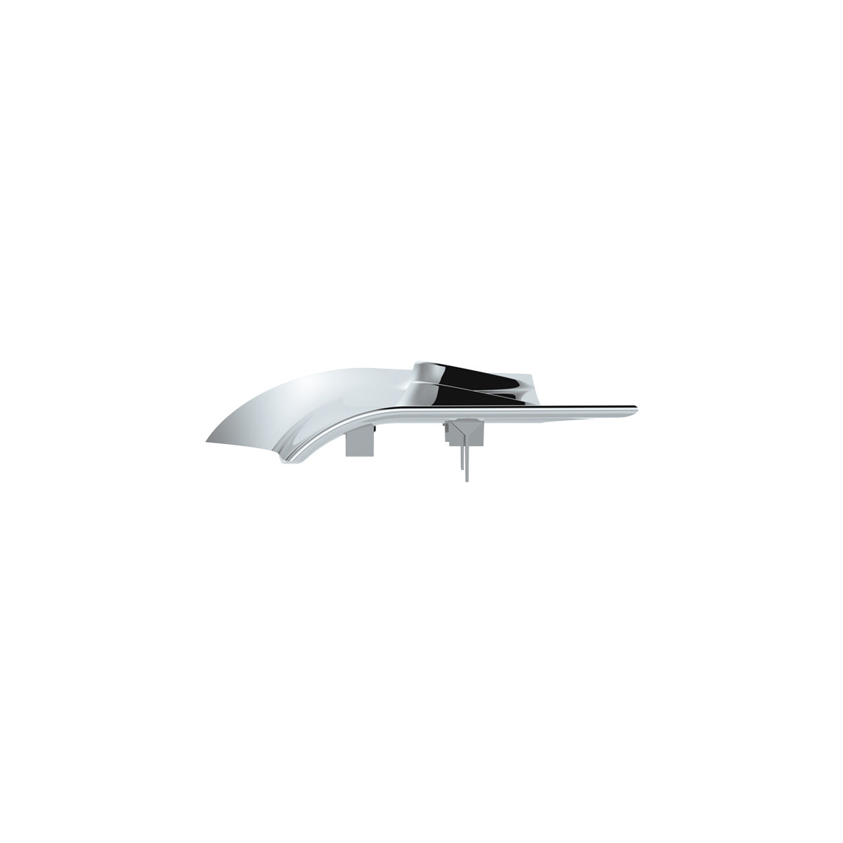 Chrome Plastic Interior Window Post Cover For 2006-2024 Kenworth W900 - Driver