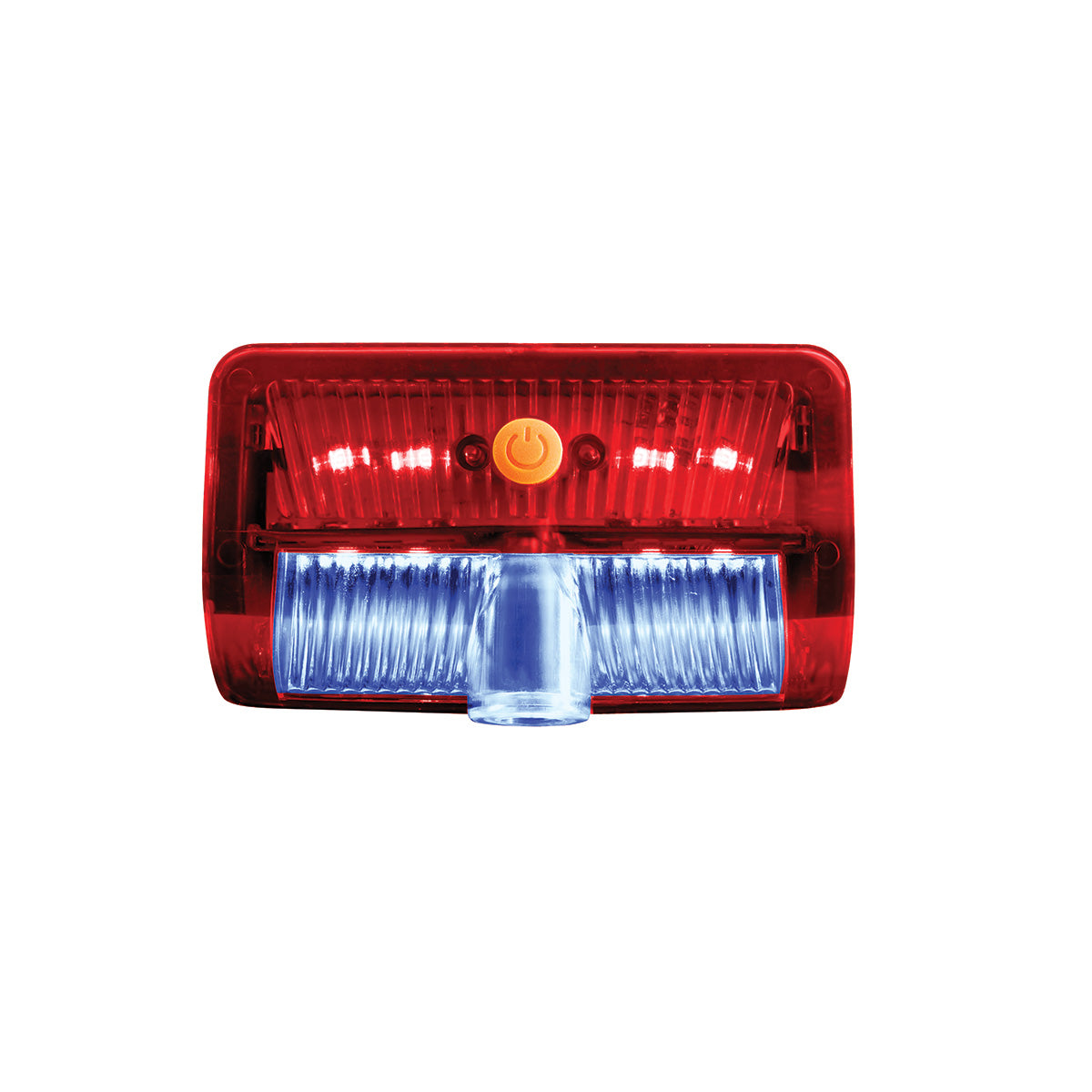 9 LED Interior Door Light With American Flag Courtesy Projector Light For 2006+ Kenworth & Peterbilt Trucks