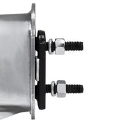 30" Chrome Heavy Duty Mud Flap Hangers - 2" Bolt Pattern (Pair)