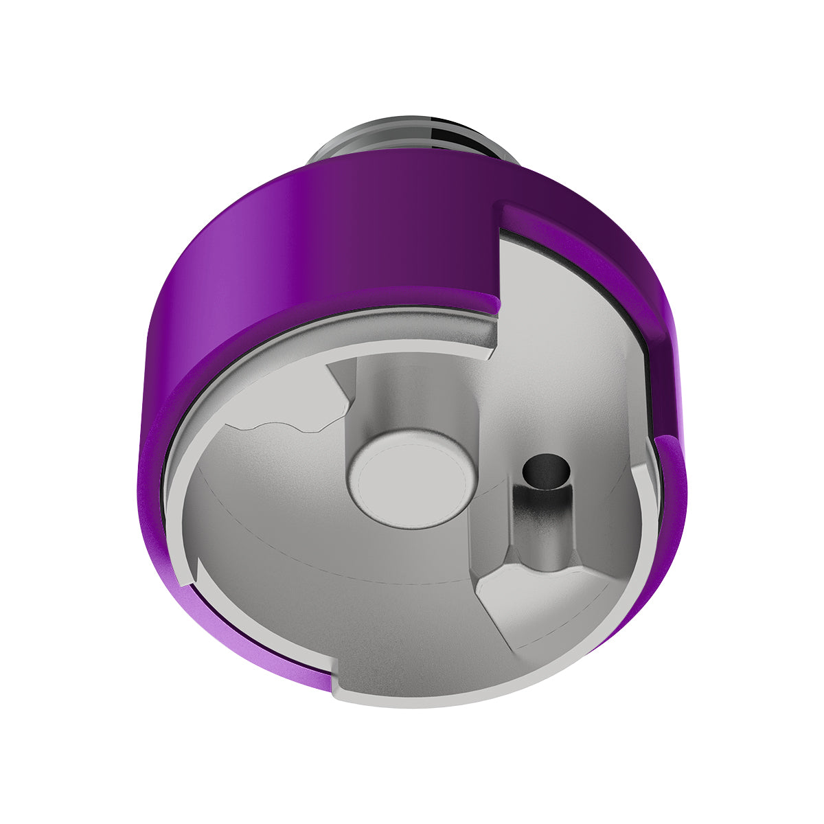 M30X3.5 Thread-On Shift Knob Mounting Adapter For Eaton Fuller Style 13/15/18 Shifter - Candy Purple