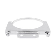 6" Chrome Cab Exhaust Clamp For Peterbilt