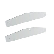 24" X 4" Stainless Steel Bottom Mud Flap Plate - Bolt Thru (Cbox/Pair)