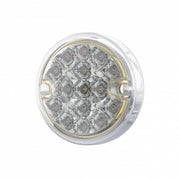15 LED 3" Reflector Series 4 Light Only For Double Face Light Housing - Amber LED/Clear Lens (Bulk)