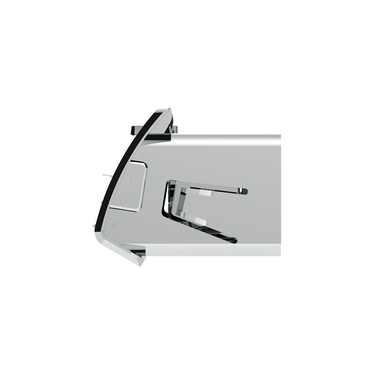 Chrome Plastic A/C Vent For 2008-2017 Freightliner Cascadia - Center/Adjustable
