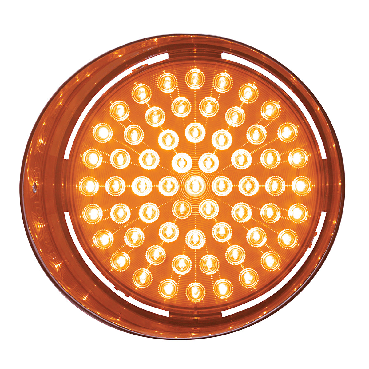 61 LED Freightliner Daytime Running Light (Driver) - Amber LED/Amber Lens