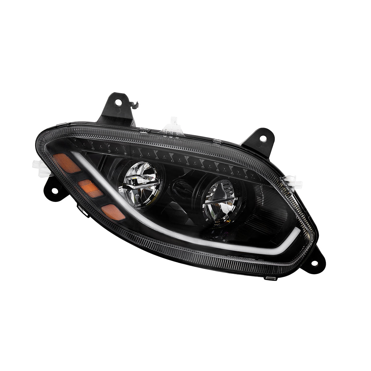 Black LED 86 Headlight For 2018-2025 International LT Truck - Passenger