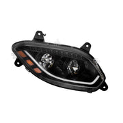 Black LED 86 Headlight For 2018-2025 International LT Truck - Passenger