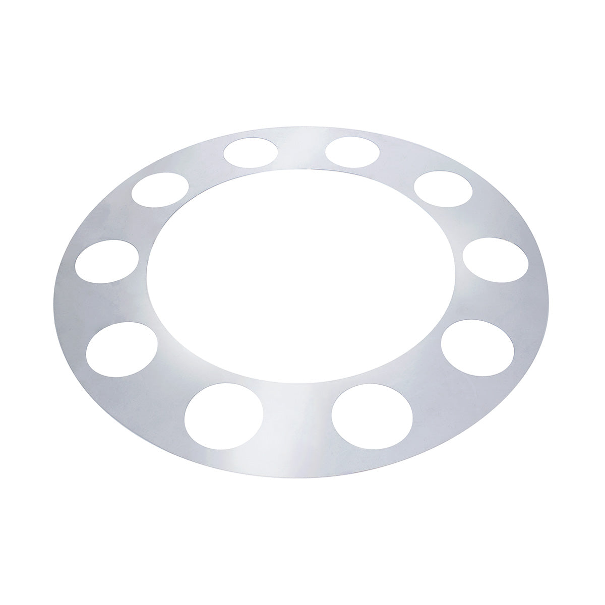 Flat Aero Rear Axle Cover Kit - Chrome