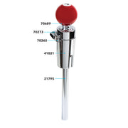Number 3 Pool Ball Gearshift Knob For 13/15/18 Speed Eaton Style Shifters