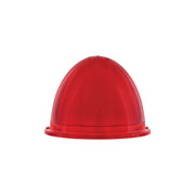 9 LED Dual Function GloLight Watermelon Cab/Auxiliary Light - Red LED/Red Lens