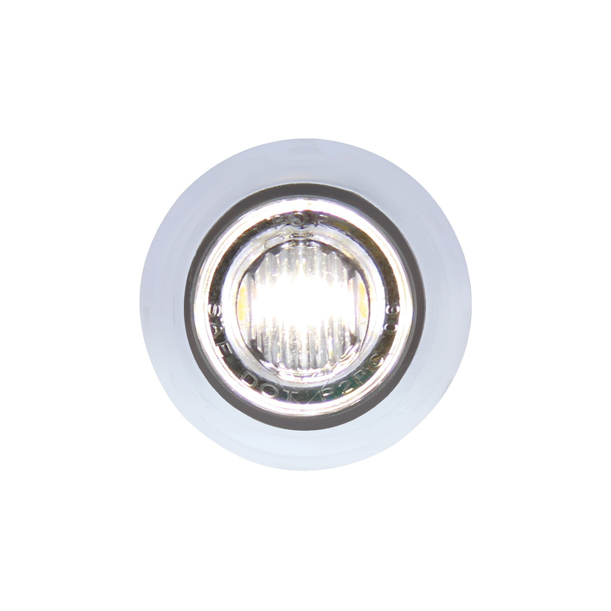 3 LED 3/4" Mini Double Fury Light (Clearance/Marker) - Amber LED/White LED