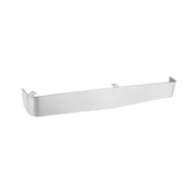 14-3/4" Wide Stainless Steel Visor For Dual 4" X 6" Headlight, Smooth Style