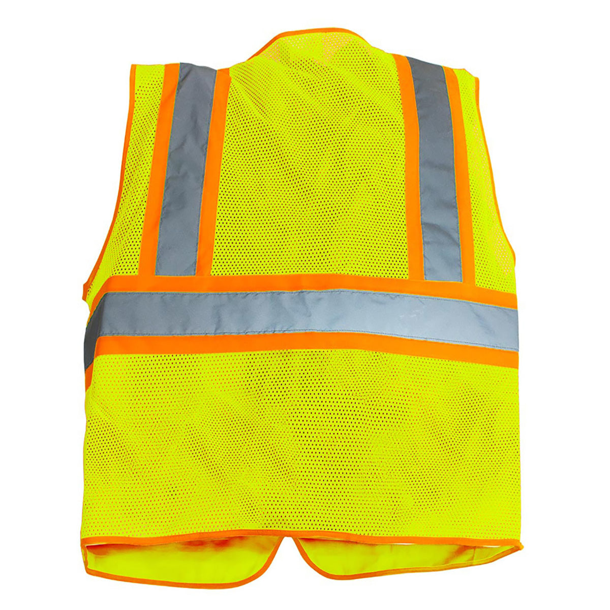 RigGear High Visibility Reflective Yellow Safety Vest-Large