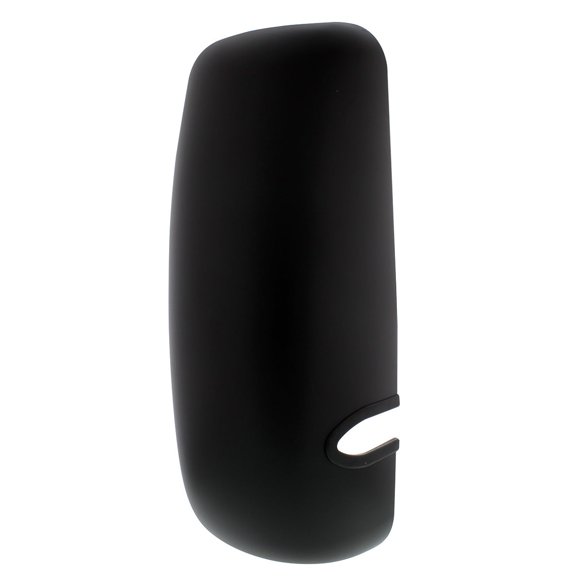 Matte Black Mirror Cover For 1990+ Kenworth T170/T270/T370/T440/T470/T600/T660/T800 - Passenger (Bulk)
