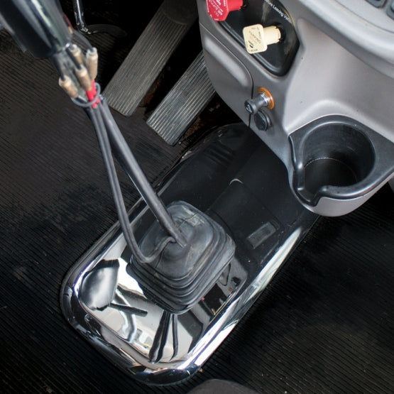 Chrome Shift Plate Cover For Peterbilt Trucks - Fits OEM S22-6041M01-234 (Bulk)
