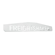 4" X 24" Chrome Freightshaker Bottom Mud Flap Plate - Welded Stud