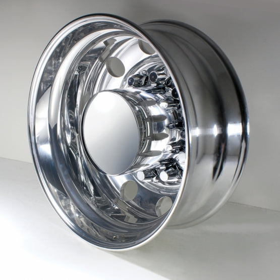 Chrome Plastic Extra Tall Rear Axle Cover With 33mm Thread-On Nut Covers