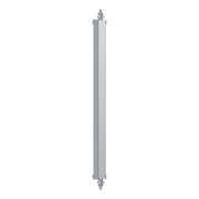 6" X 16" 430 Stainless Steel West Coast Mirror With Convex Lower Mirror - Non Heated