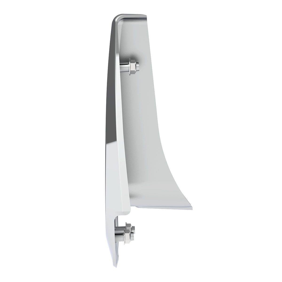 Chrome Plastic Fuel Tank Fairing Trim For 2018-2025 Freightliner Cascadia
