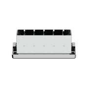Chrome Plastic A/C Vent For 2008-2017 Freightliner Cascadia - Center/Adjustable