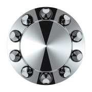 Pointed Rear Axle Cover With 33mm Spike Thread-On Nut Covers - Chrome