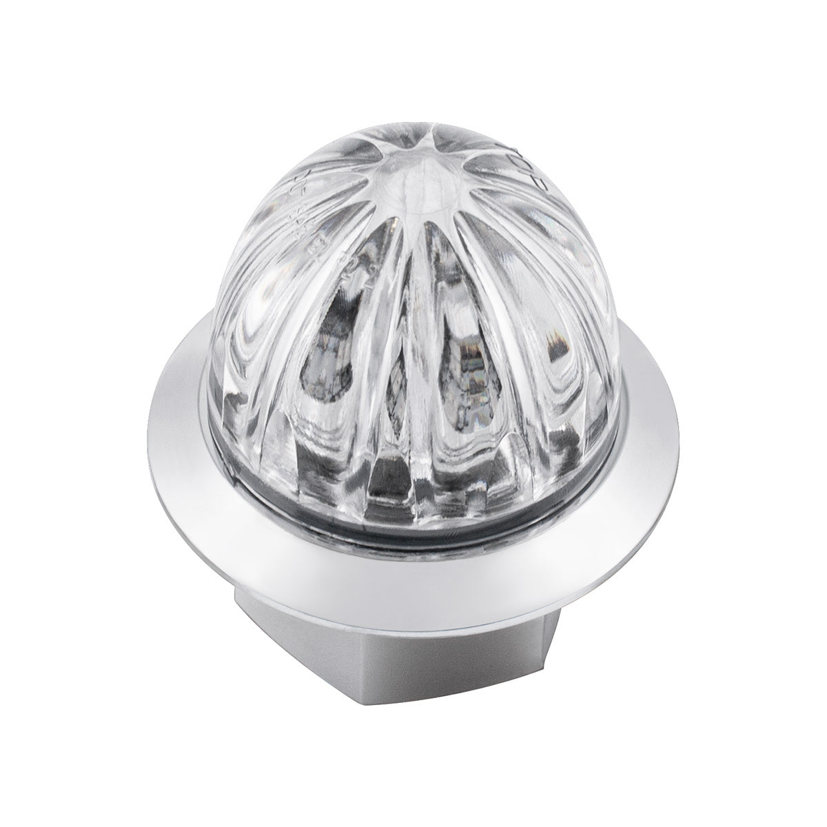 Double Fury 4 LED Dual Function 1-1/8" Watermelon Light-Amber & Blue LED