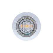 3 LED 3/4" Mini Double Fury Light (Clearance/Marker) - Amber LED/White LED