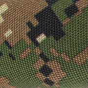 18" Cloth & Suede Camouflage Steering Wheel Cover - Digital Woodland Style