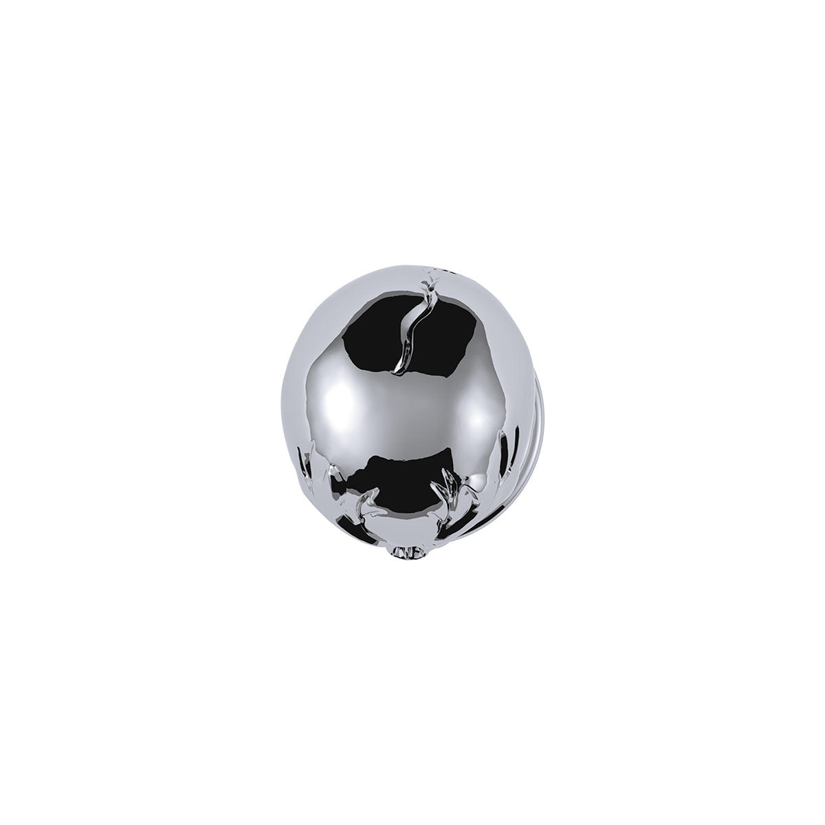 Thread-On 3-Skull Gearshift Knob With Adapter For Eaton-Fuller 13/15/18 Speed Shifter- Chrome