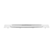 Chrome Top Mud Flap Plate With 28 LED 17" GloLight Bar & Bezel - Red LED/Clear Lens (Each)