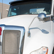 Chrome Hood Mirror For 2013-2021 Kenworth T680 - Passenger