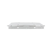 Chrome 1 License Plate Angled Holder With Hinge