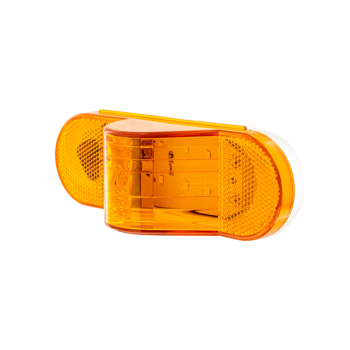 8 LED Mid-Trailer Turn Signal Light - Amber LED/Amber Lens (Card)