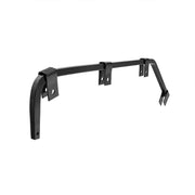 Black Angled Mud Flap Hangers With Mounting Hardware - No Coil (Pair)